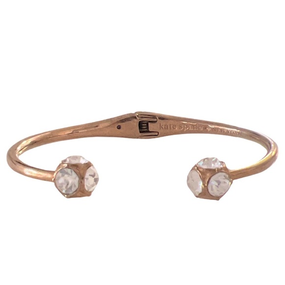 KATE SPADE • Rose Gold Lady Marmalade Cuff Bracelet - Picture 1 of 9